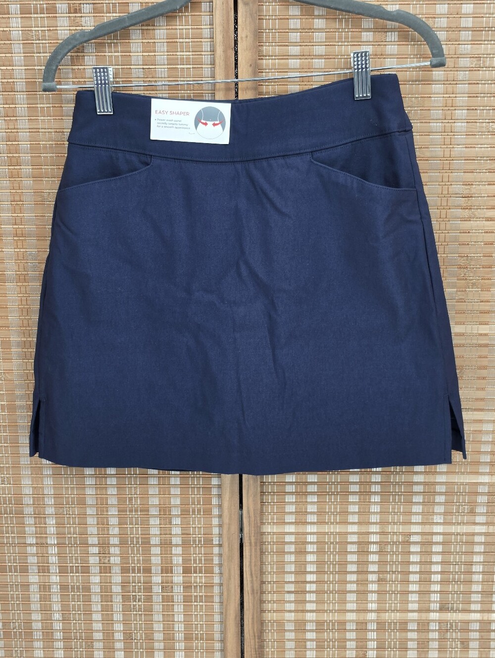 Lady Hagen Easy Shaper Golf Skort Navy Blue Size 4 NWT